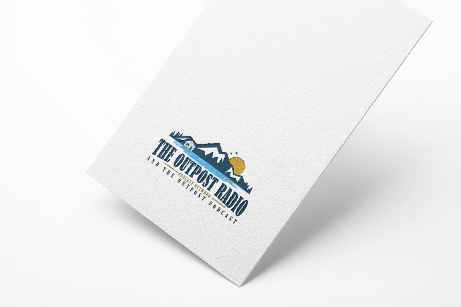 Diseño de Logo por 4tech services para The Outpost Podcast Radio Network, LLC. | Diseño #23542728