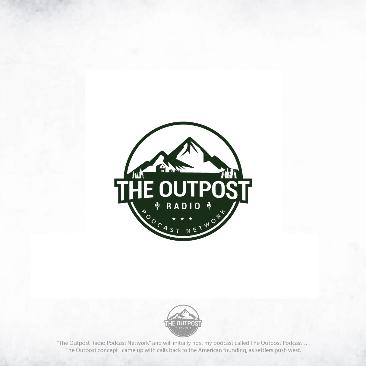 Logo Design by 4tech services for The Outpost Podcast Radio Network, LLC. | Design #23602790