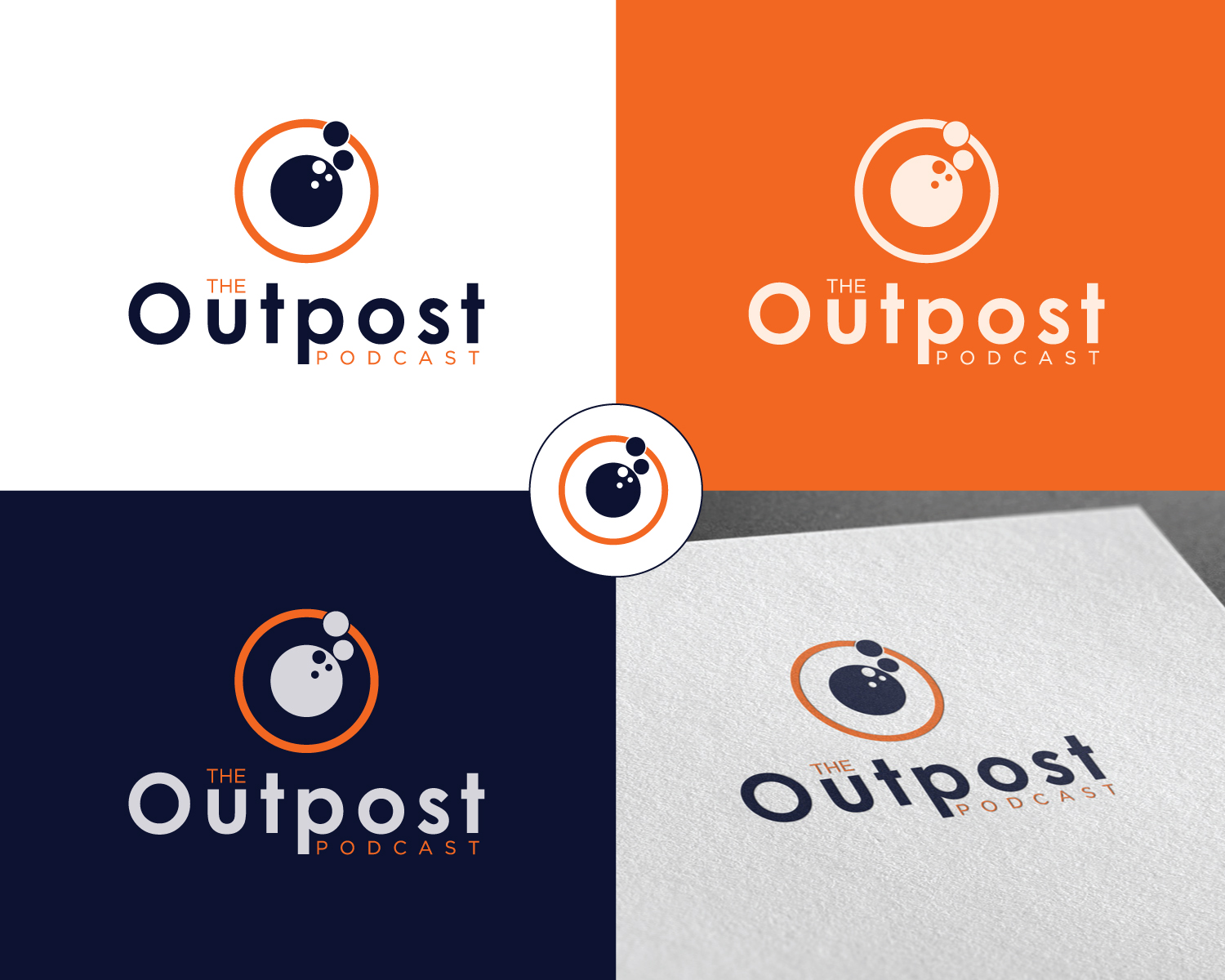 Logo Design by Sheikh Designer for The Outpost Podcast Radio Network, LLC. | Design #23570204