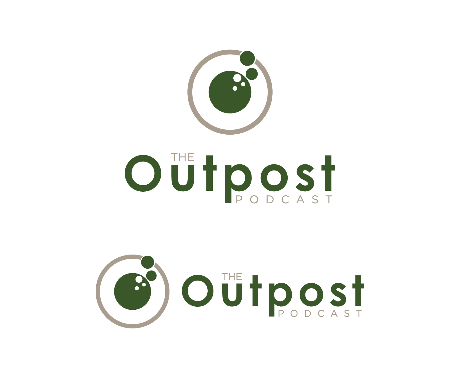 Logo Design by Sheikh Designer for The Outpost Podcast Radio Network, LLC. | Design #23570214