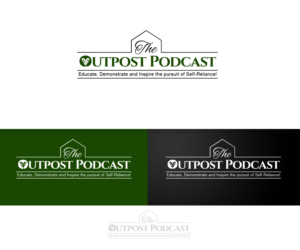 Logo Design by creativerhythm for The Outpost Podcast Radio Network, LLC. | Design: #23634330