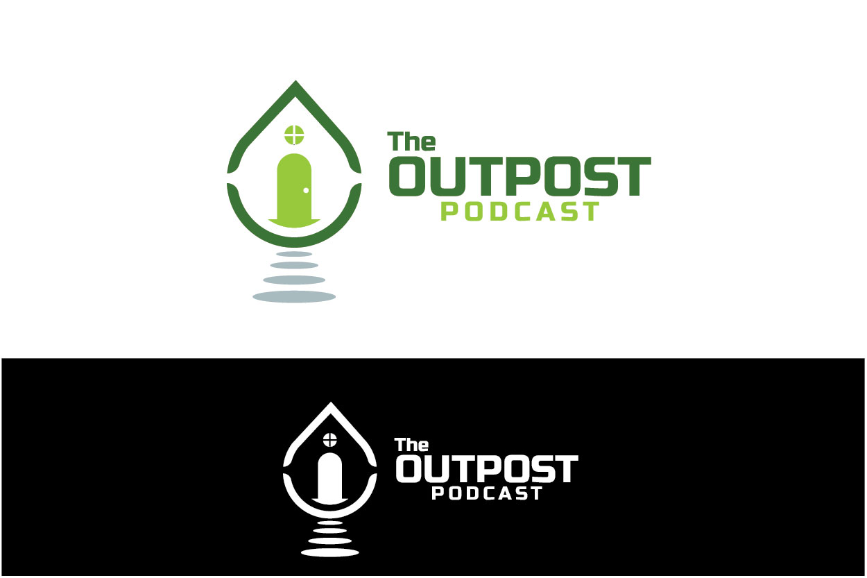 Logo Design by eno209  studio for The Outpost Podcast Radio Network, LLC. | Design #23553324