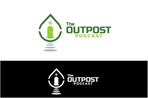 Logo Design by eno209  studio for The Outpost Podcast Radio Network, LLC. | Design: #23553324