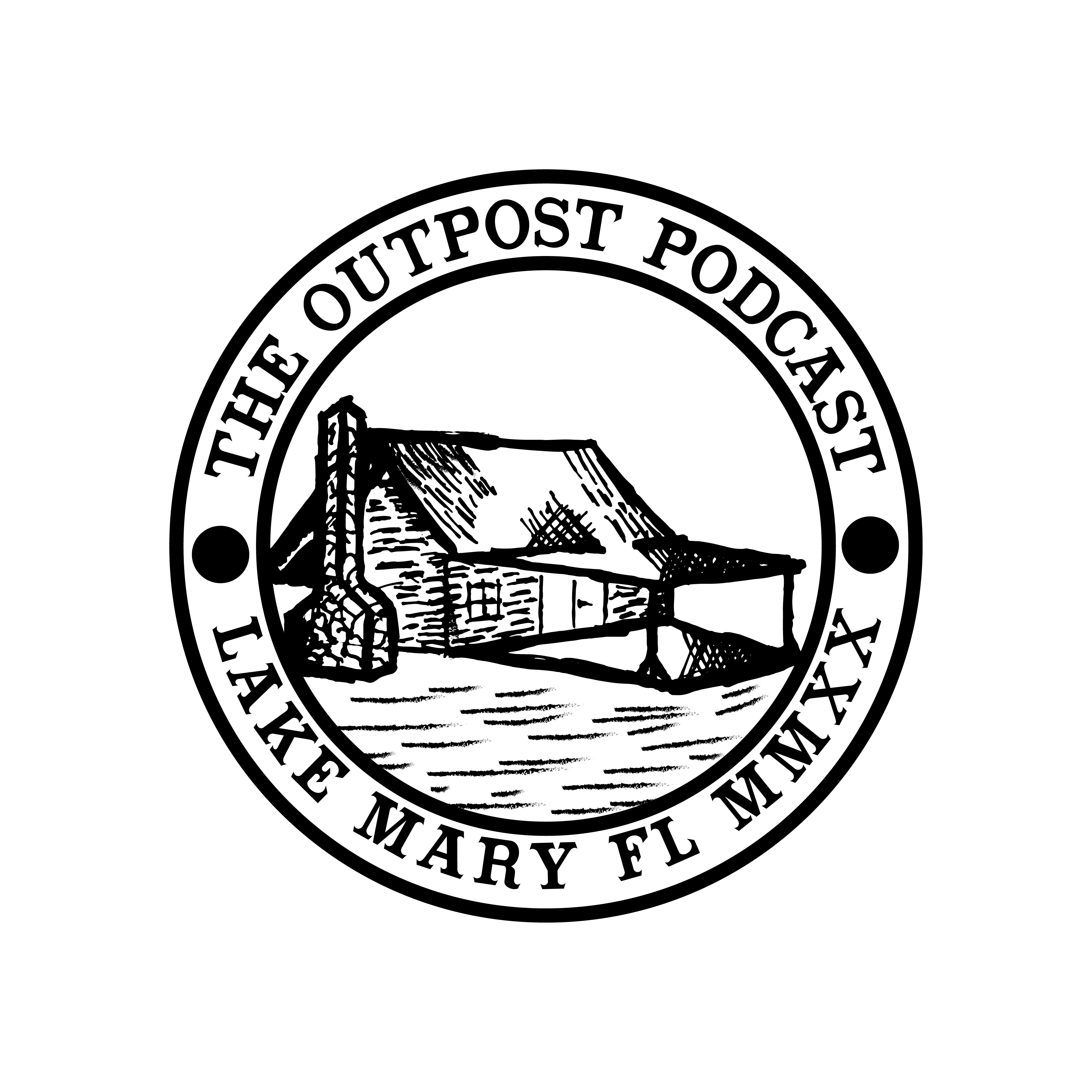 Logo-Design von kickstartd.id für The Outpost Podcast Radio Network, LLC. | Design #23625640