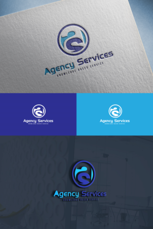 possibly slogan can be added/integrated: Knowledge Based Service | Logo Design by GoodTimes$$$