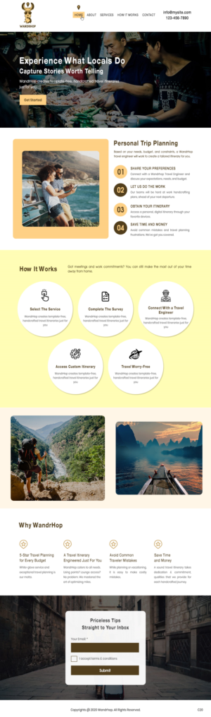Wix Design by pb for this project | Design: #23549591