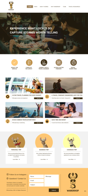 Wix Design by pb for this project | Design: #23549592