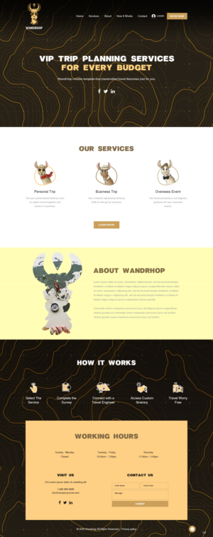 Wix Design by pb for this project | Design: #23549593