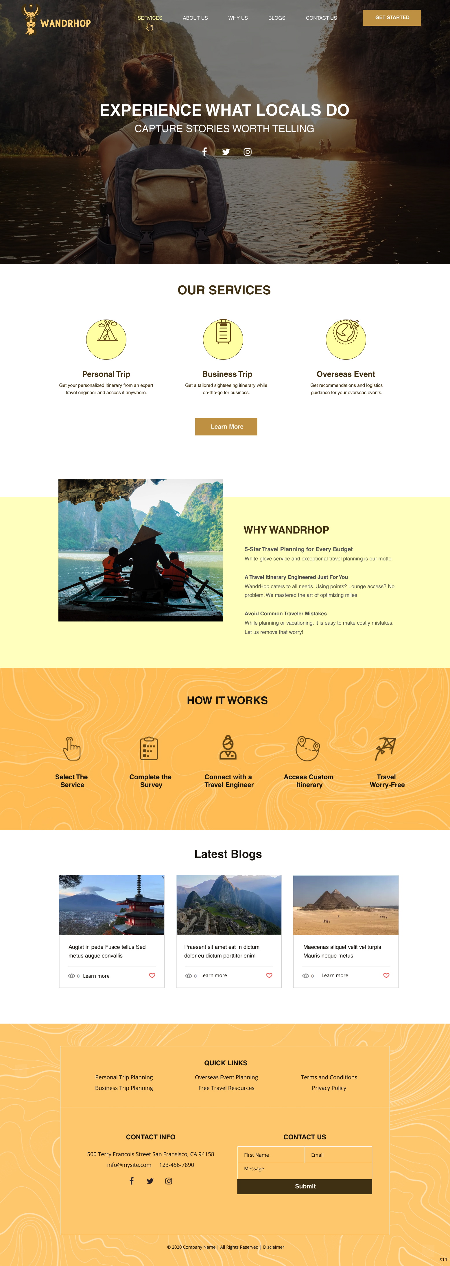 Wix Design by pb for this project | Design #23549597