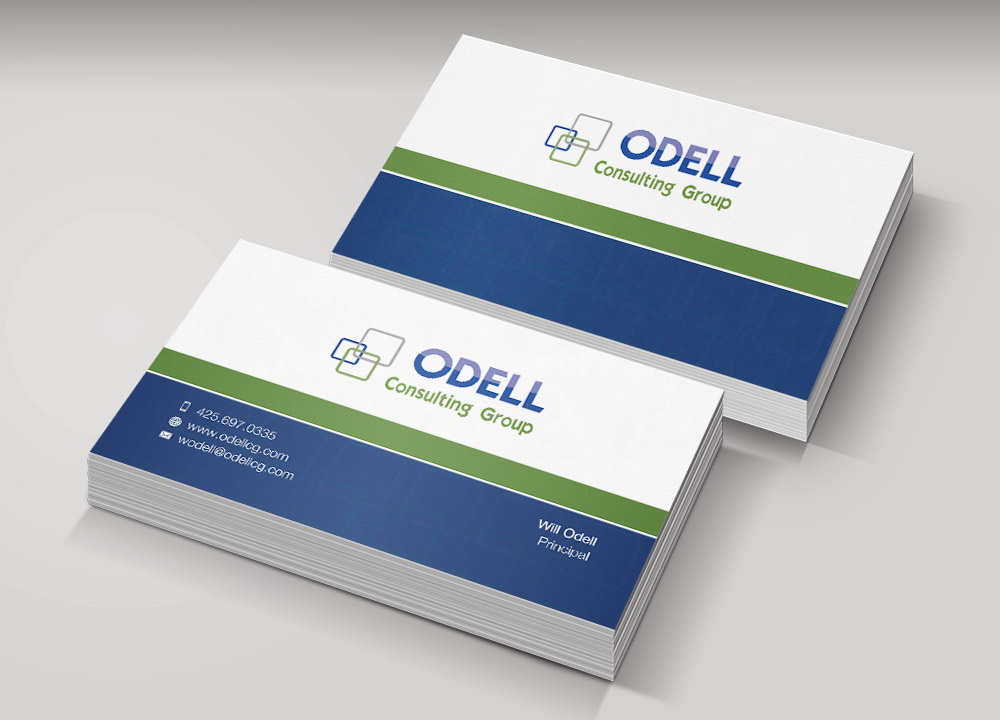 Visitenkarten-Design von Pixi Dust für Odell Consulting Group | Design #23551881