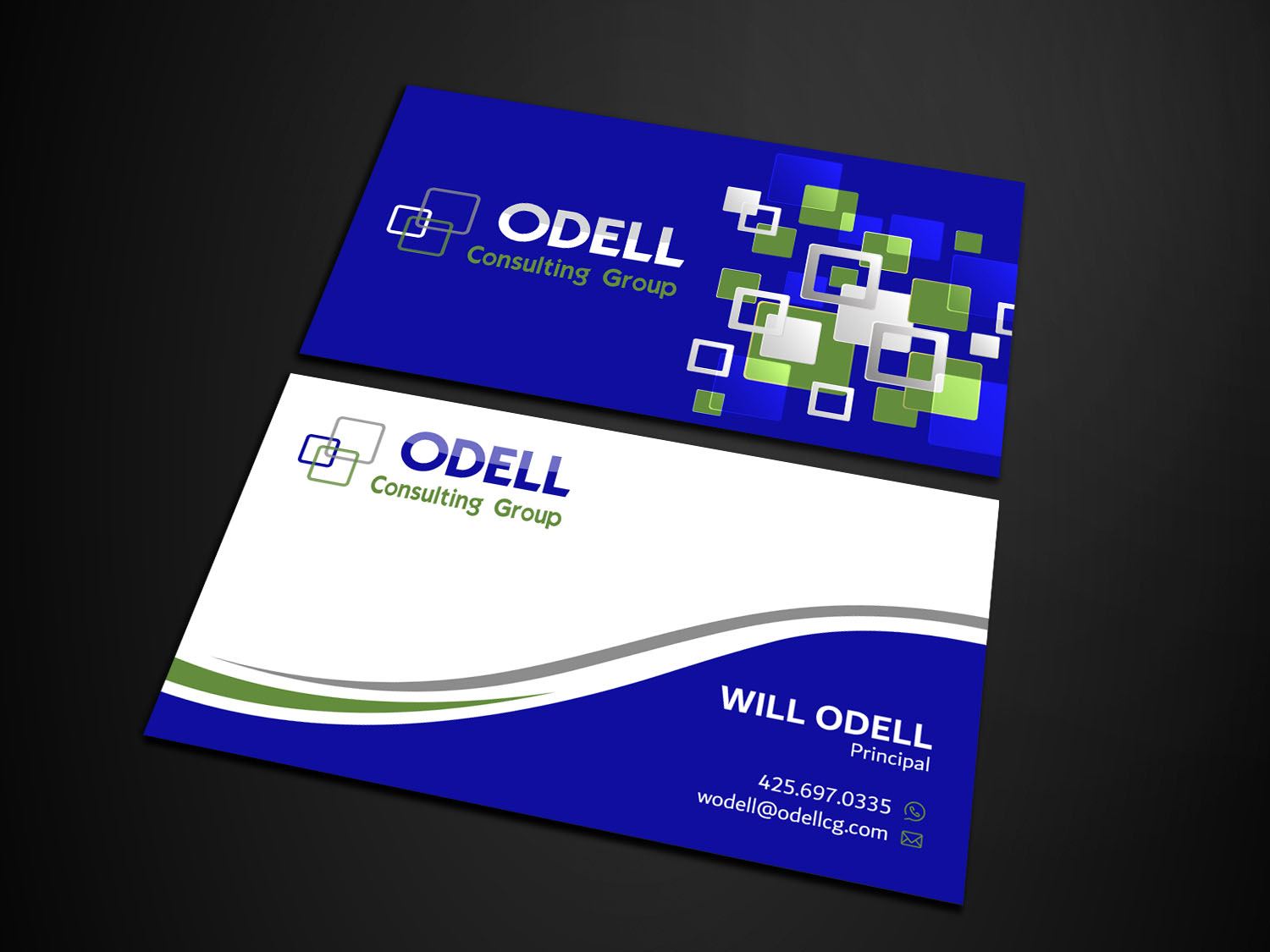 Visitenkarten-Design von Verified artistry (Design garden) für Odell Consulting Group | Design #23551794