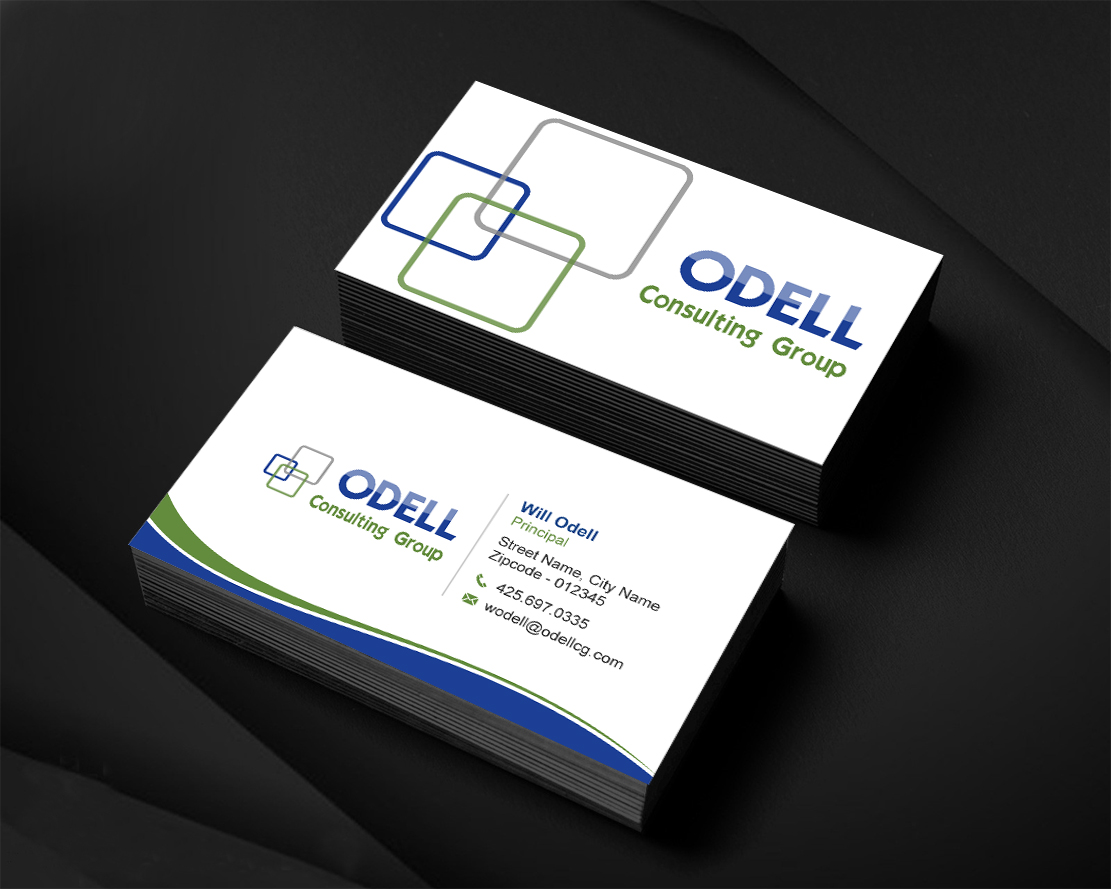 Business Card Design by Infinitive Technology for Odell Consulting Group | Design #23545388
