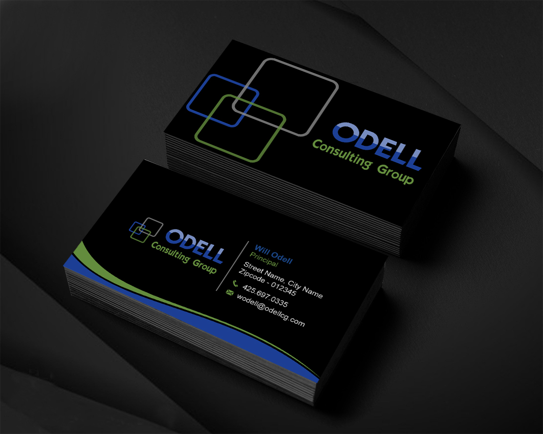 Visitenkarten-Design von Infinitive Technology für Odell Consulting Group | Design #23545391