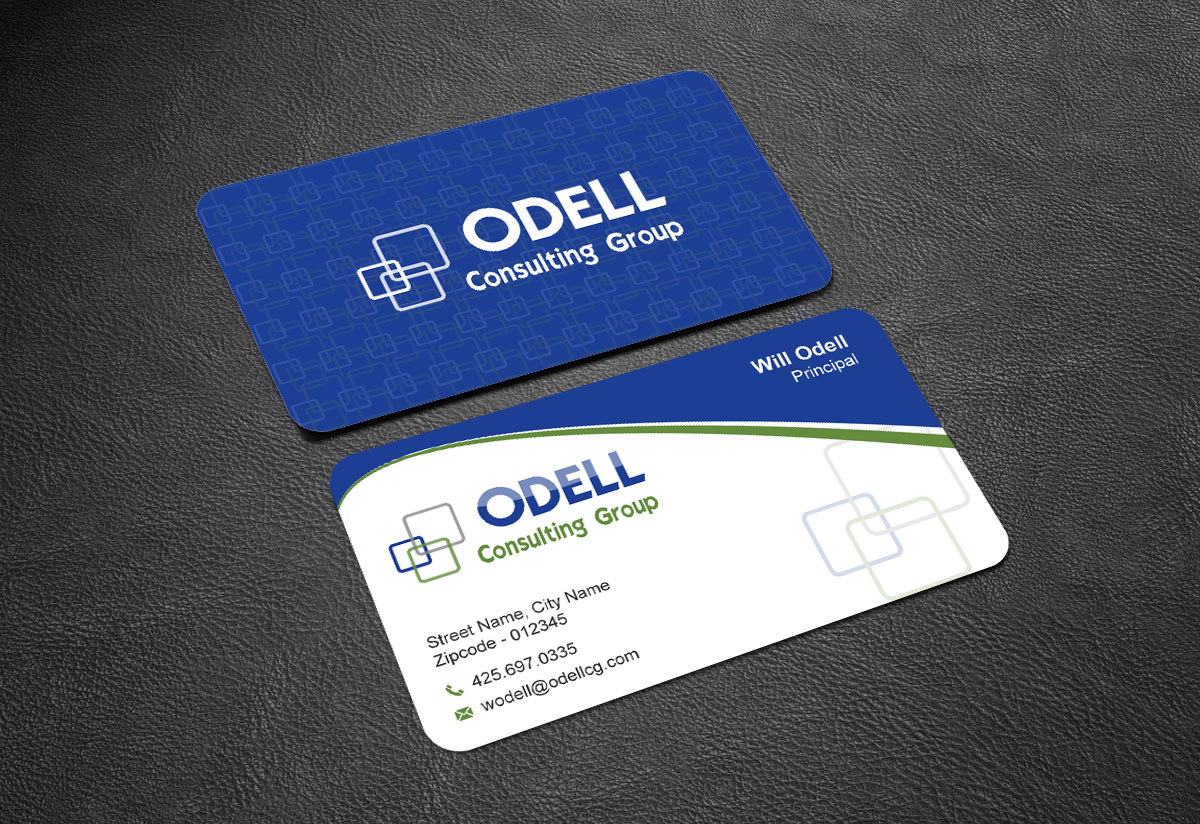 Visitenkarten-Design von Infinitive Technology für Odell Consulting Group | Design #23545462