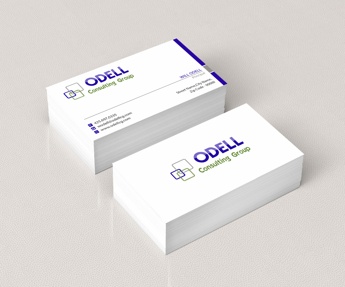 Visitenkarten-Design von Infinitive Technology für Odell Consulting Group | Design #23547452