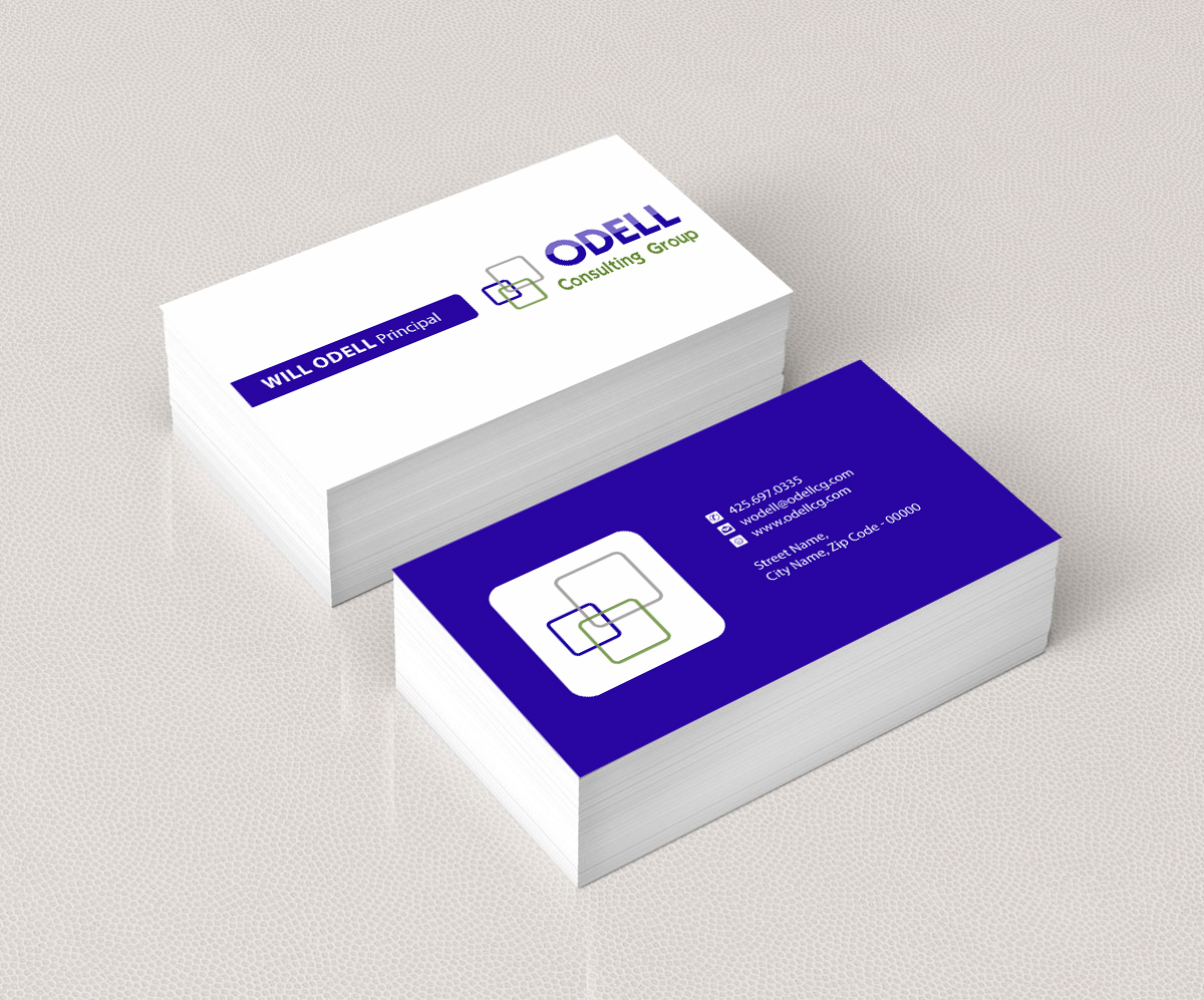 Business Card Design by Infinitive Technology for Odell Consulting Group | Design #23547455