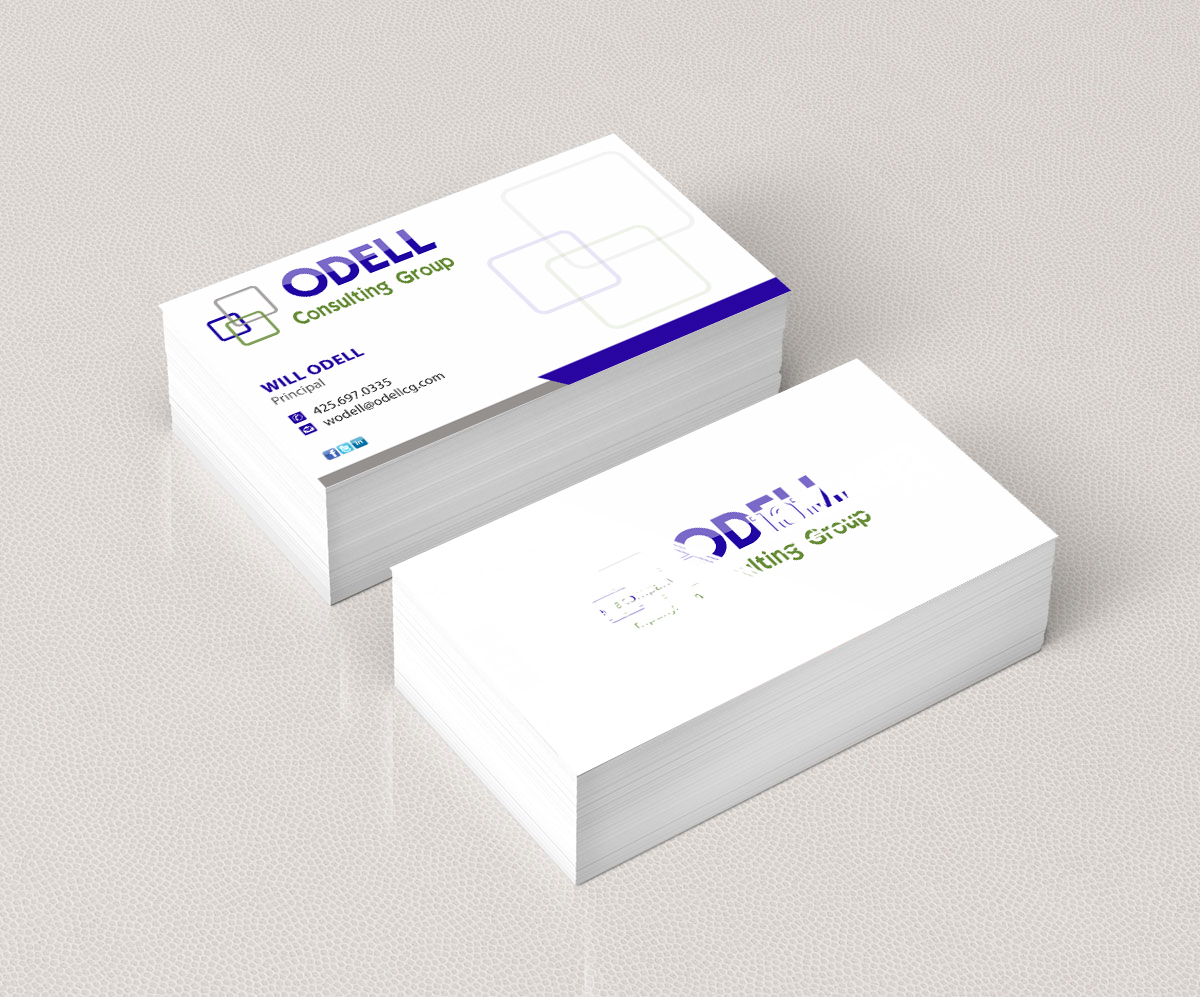 Business Card Design by Infinitive Technology for Odell Consulting Group | Design #23547475