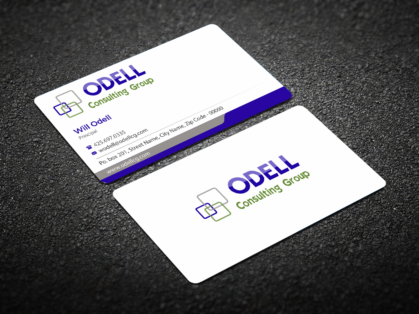 Business Card Design by Infinitive Technology for Odell Consulting Group | Design #23547476