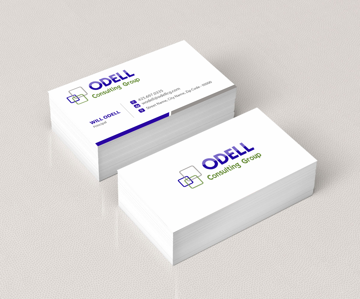 Visitenkarten-Design von Infinitive Technology für Odell Consulting Group | Design #23547496
