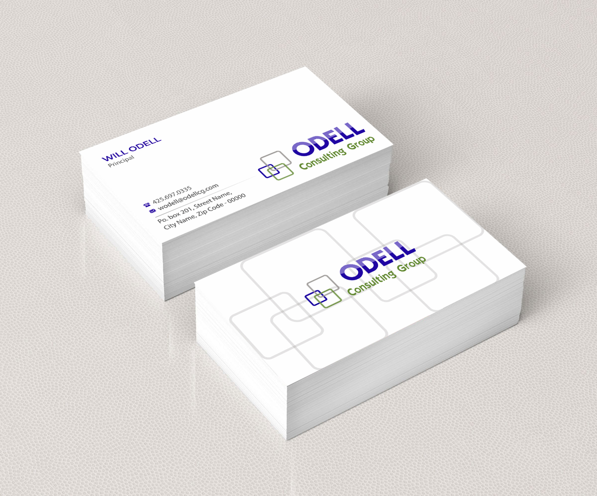 Visitenkarten-Design von Infinitive Technology für Odell Consulting Group | Design #23547499