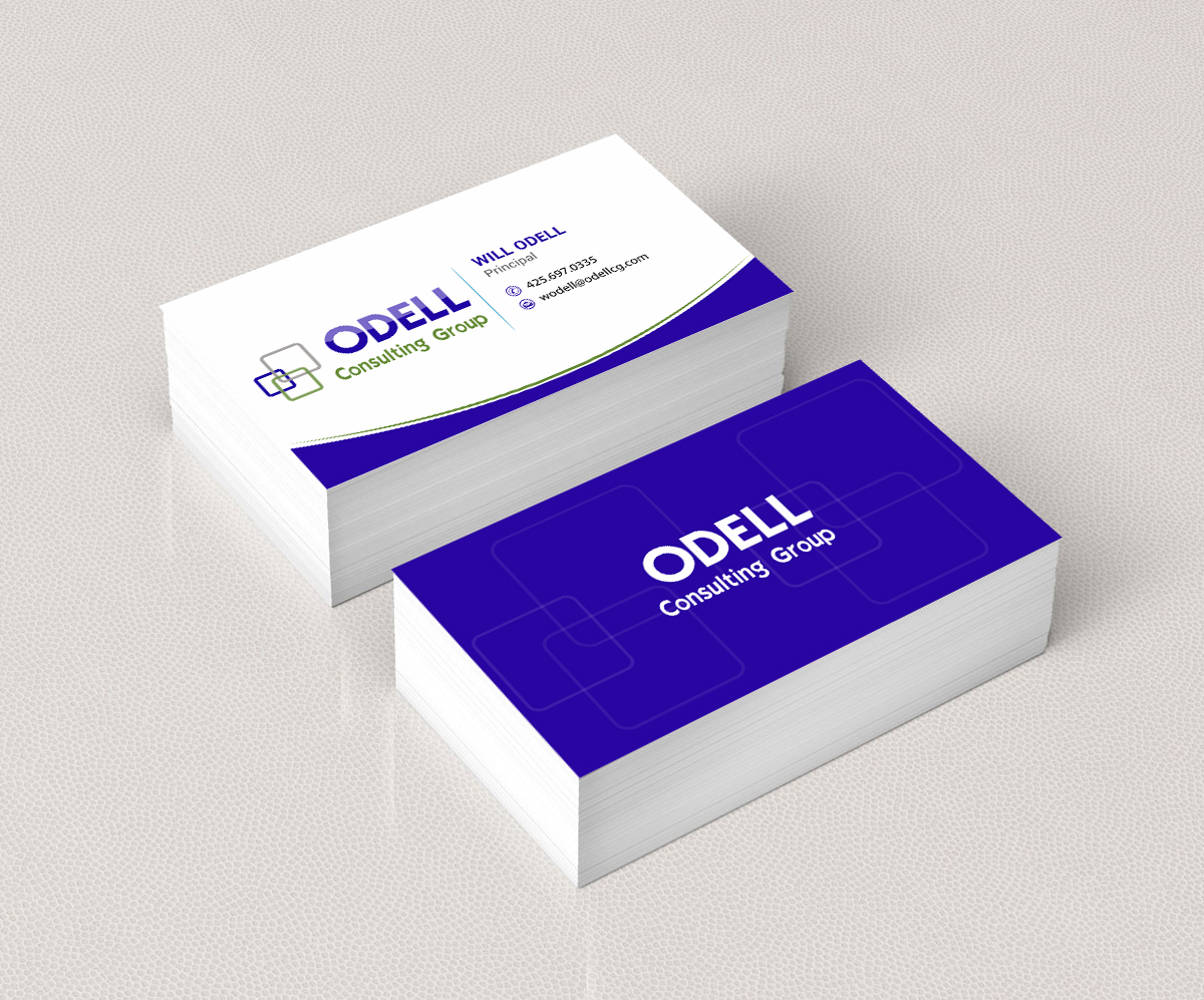 Visitenkarten-Design von Infinitive Technology für Odell Consulting Group | Design #23547514