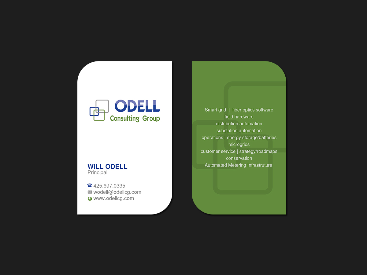 Visitenkarten-Design von Creations Box 2015 für Odell Consulting Group | Design #23550401