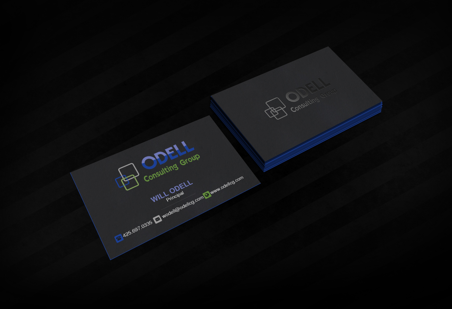 Visitenkarten-Design von Creations Box 2015 für Odell Consulting Group | Design #23550405