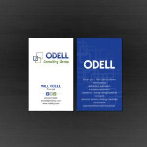 Visitenkarten-Design von Creations Box 2015 für Odell Consulting Group | Design: #23550411