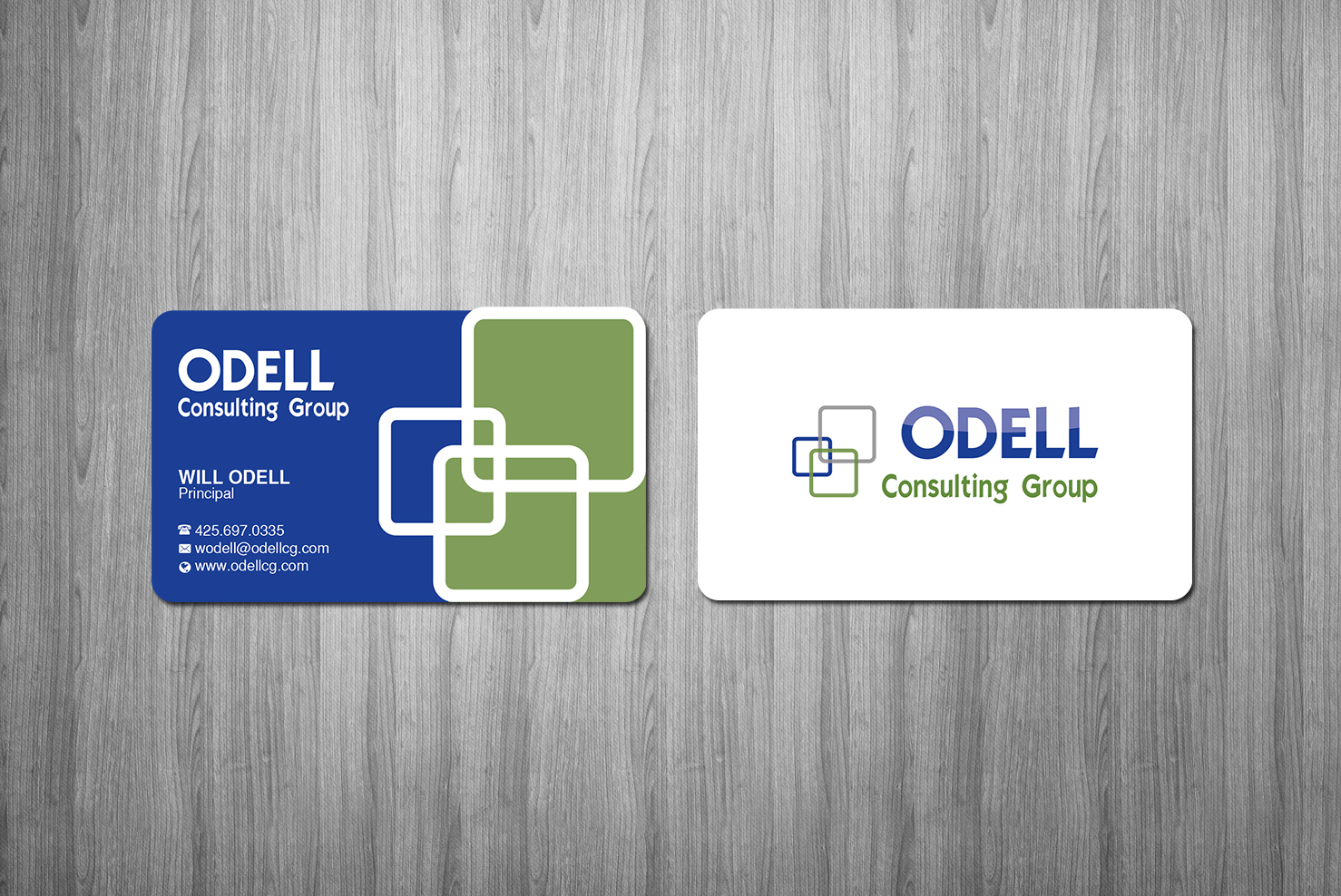 Visitenkarten-Design von Creations Box 2015 für Odell Consulting Group | Design #23550426