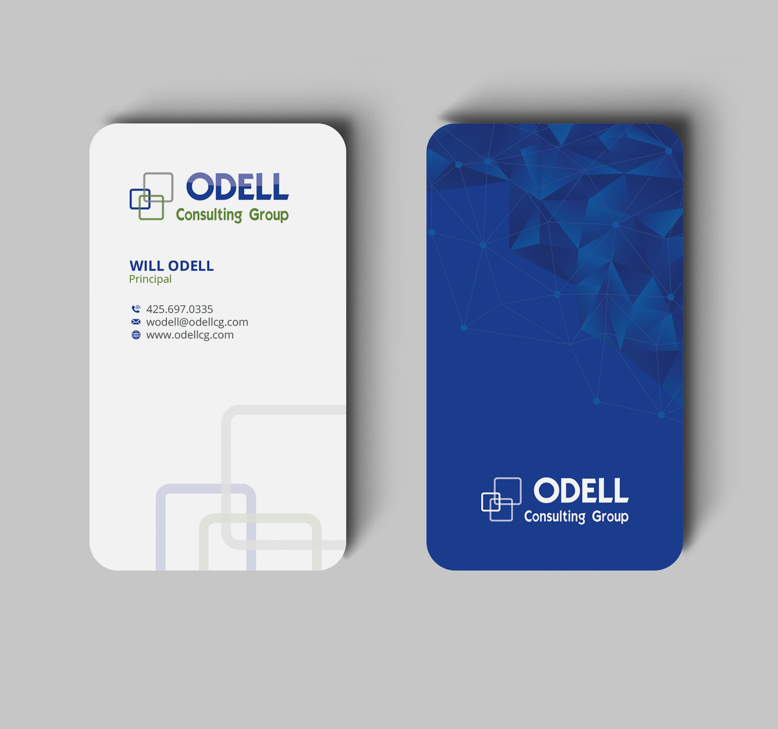 Design de Carte de Visite par OxonoArt pour Odell Consulting Group | Design #23574059