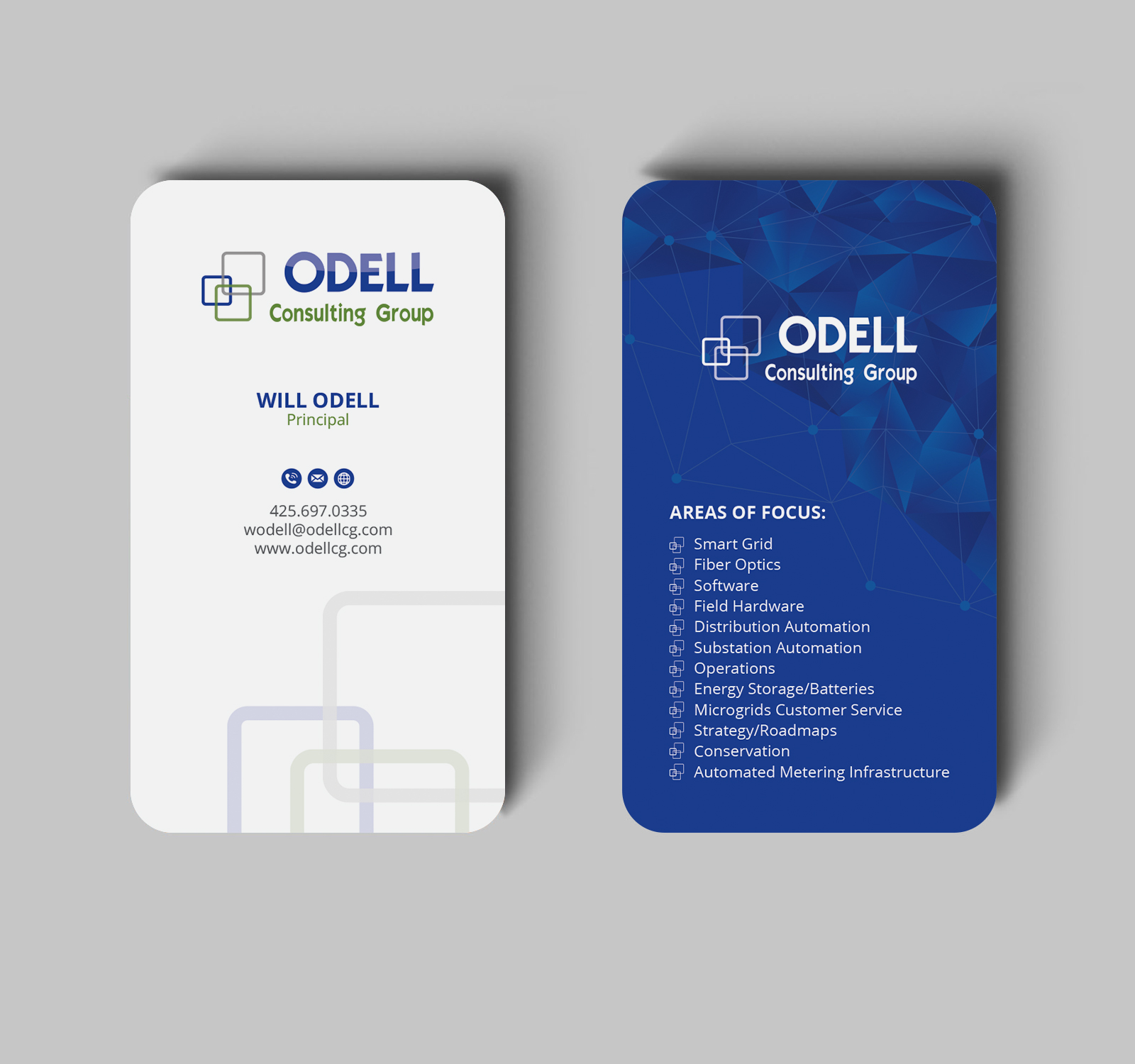 Business Card Design by OxonoArt for Odell Consulting Group | Design #23574060