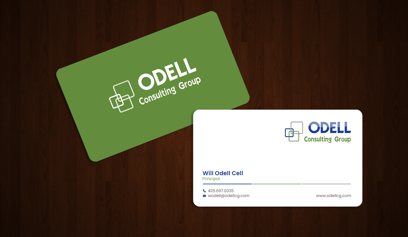 Business Card Design by chandrayaan.creative for Odell Consulting Group | Design #23545168