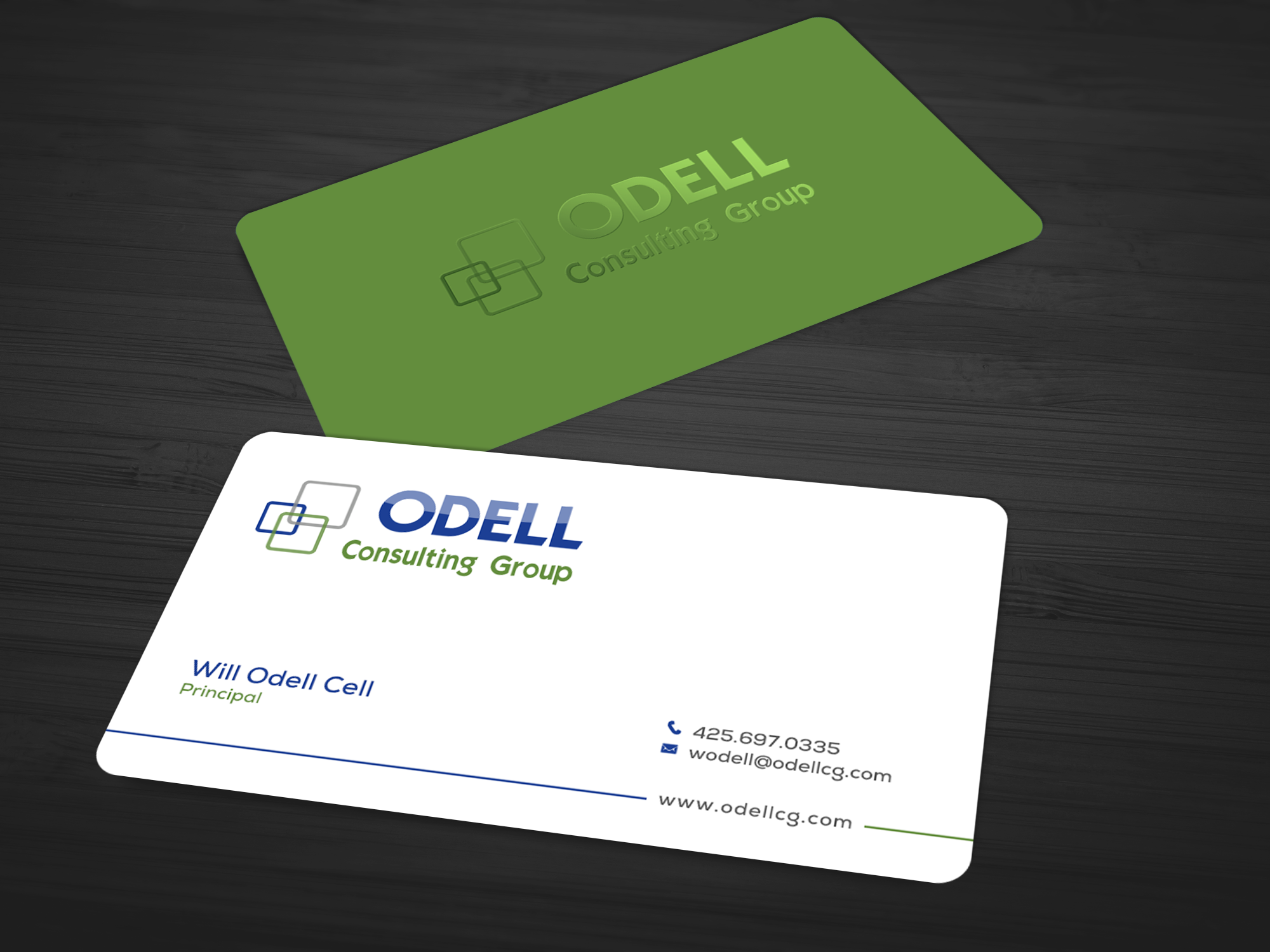 Business Card Design by chandrayaan.creative for Odell Consulting Group | Design #23546632