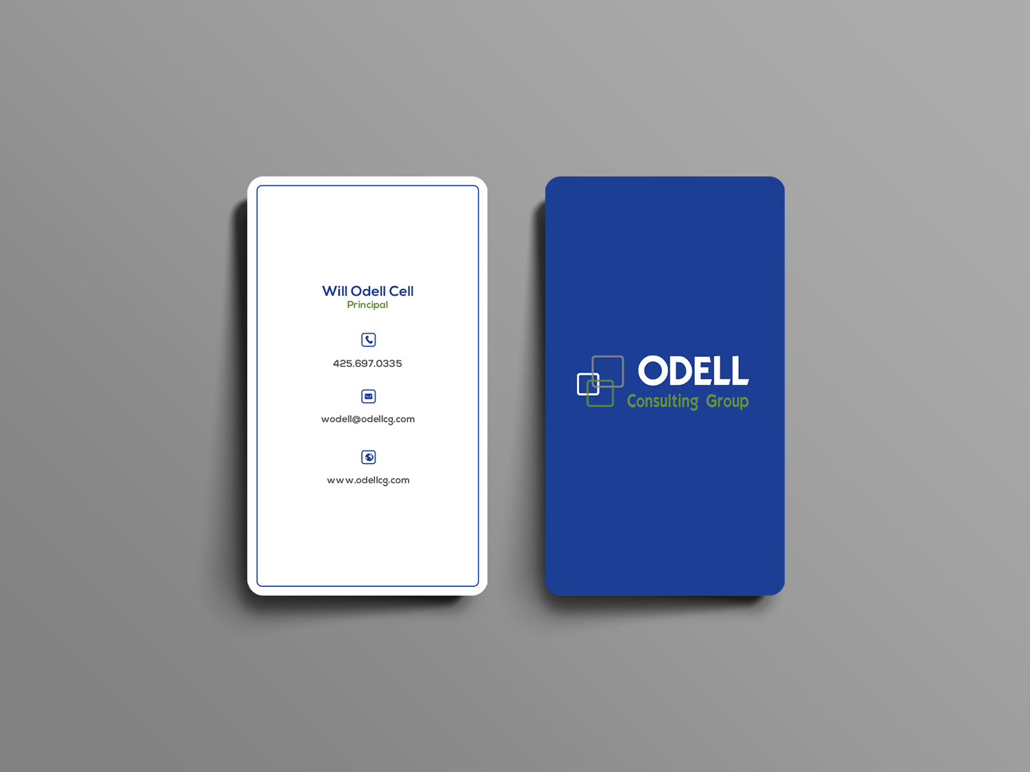 Business Card Design by chandrayaan.creative for Odell Consulting Group | Design #23546634