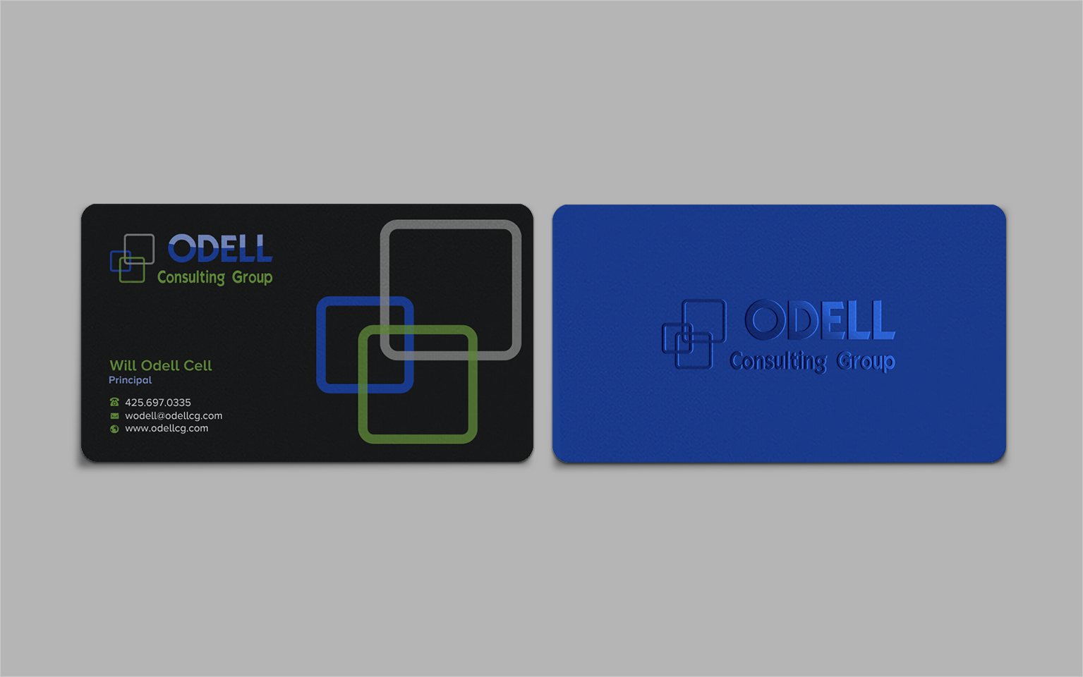 Visitenkarten-Design von chandrayaan.creative für Odell Consulting Group | Design #23546731