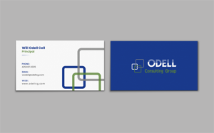 Odell Consulting Group provides support for renewable energy projects to utilities and suppliers | Business Card Design by chandrayaan.creative