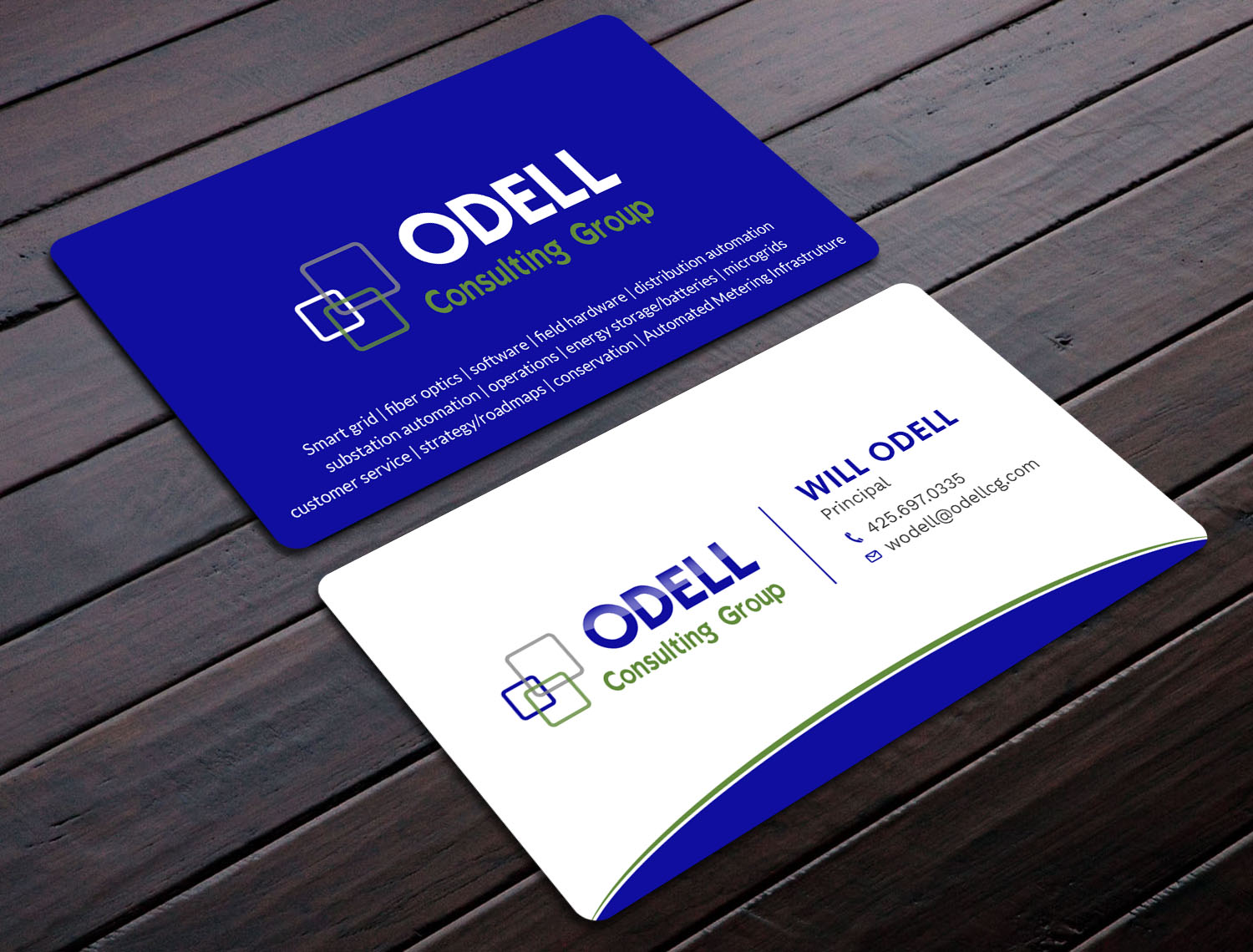 Visitenkarten-Design von Tripti Ranjan Gain für Odell Consulting Group | Design #23544224