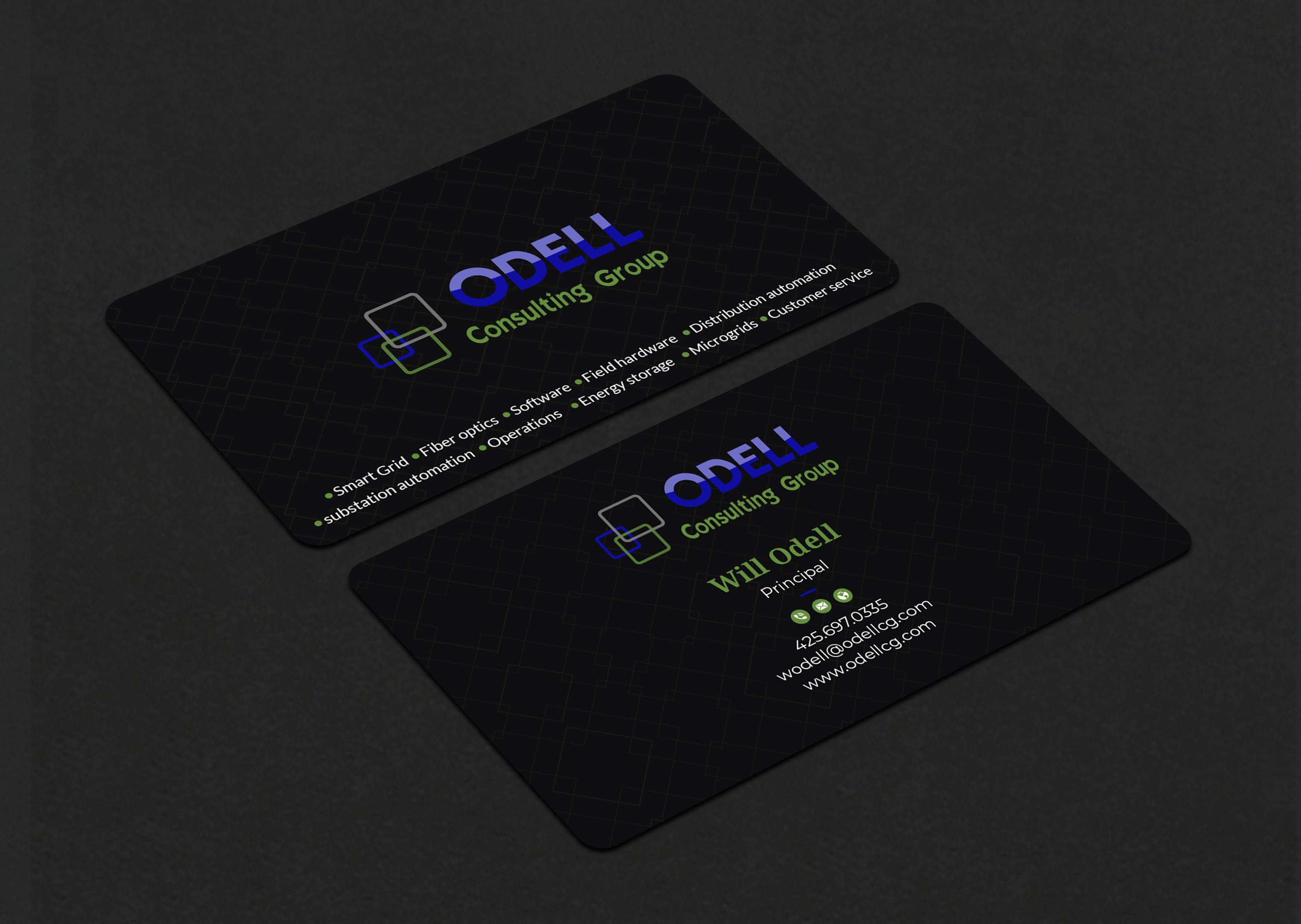 Visitenkarten-Design von Uttom 2 für Odell Consulting Group | Design #23564338