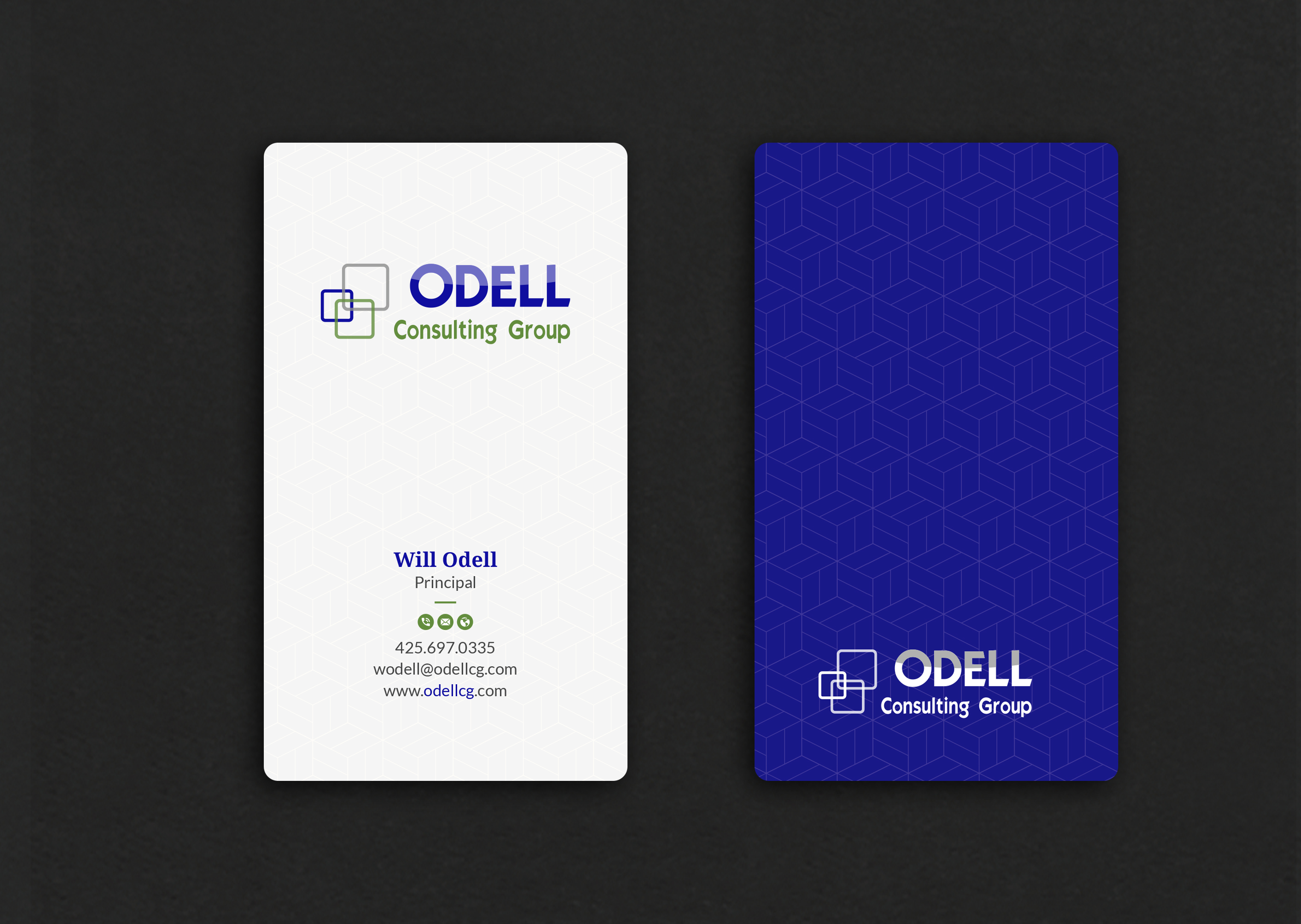 Visitenkarten-Design von Uttom 2 für Odell Consulting Group | Design #23564339