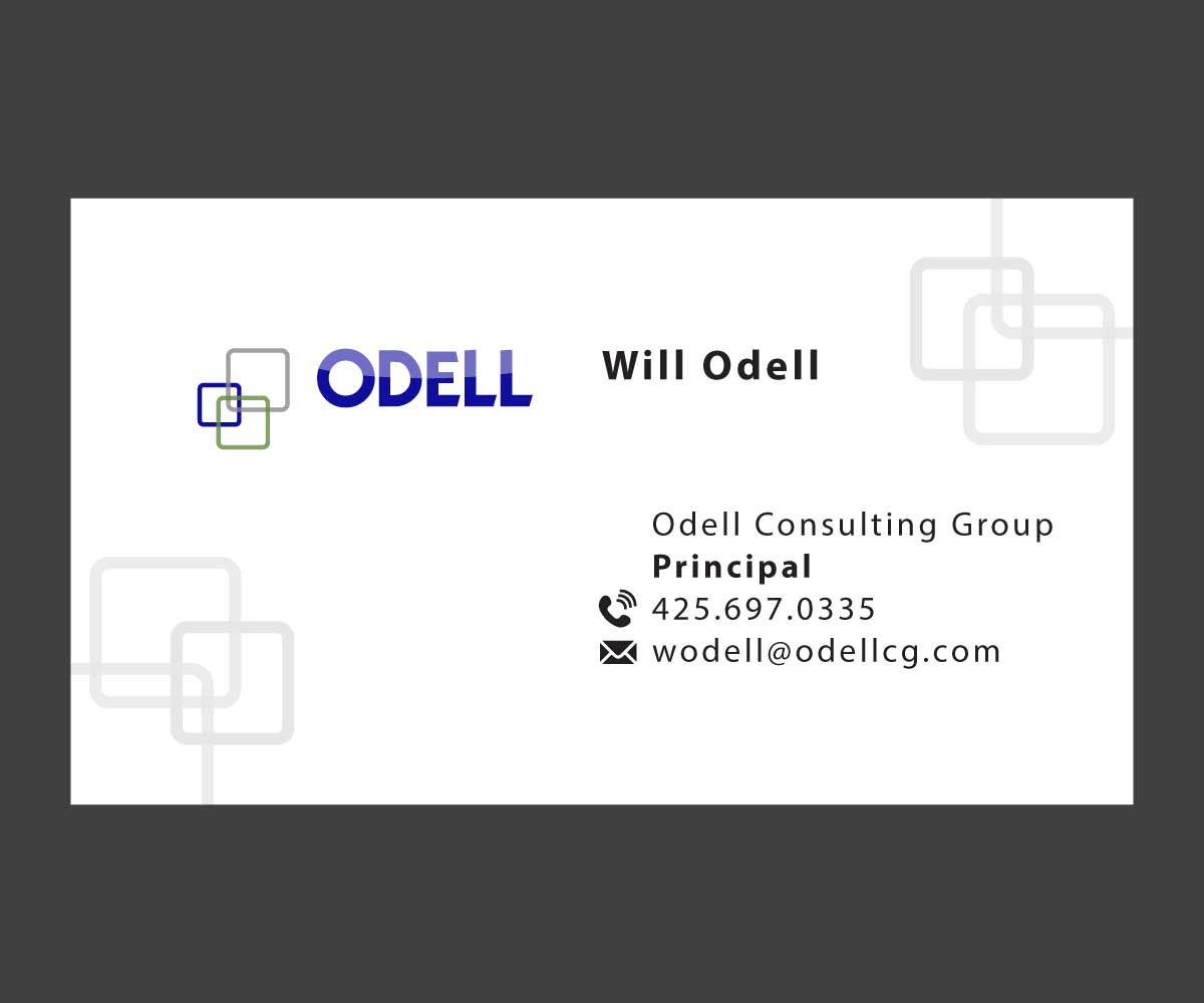 Visitenkarten-Design von Designix für Odell Consulting Group | Design #23546904