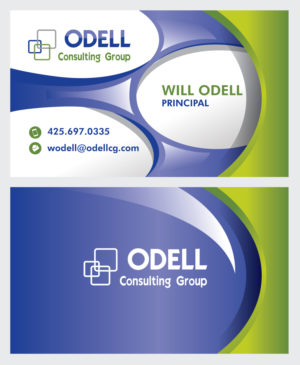 Odell Consulting Group provides support for renewable energy projects to utilities and suppliers | Visitenkarten-Design von geni