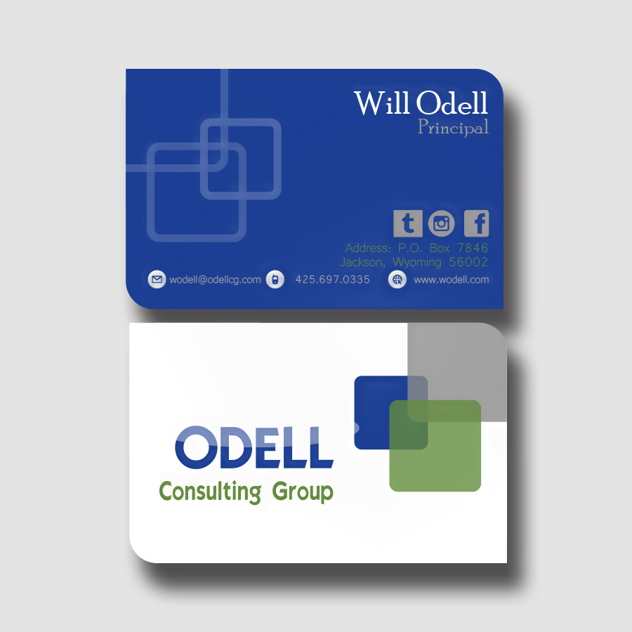 Visitenkarten-Design von Rupok 3 für Odell Consulting Group | Design #23548455