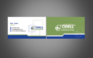 Business Card Design by Graphics Design Help for Odell Consulting Group | Design: #23572288