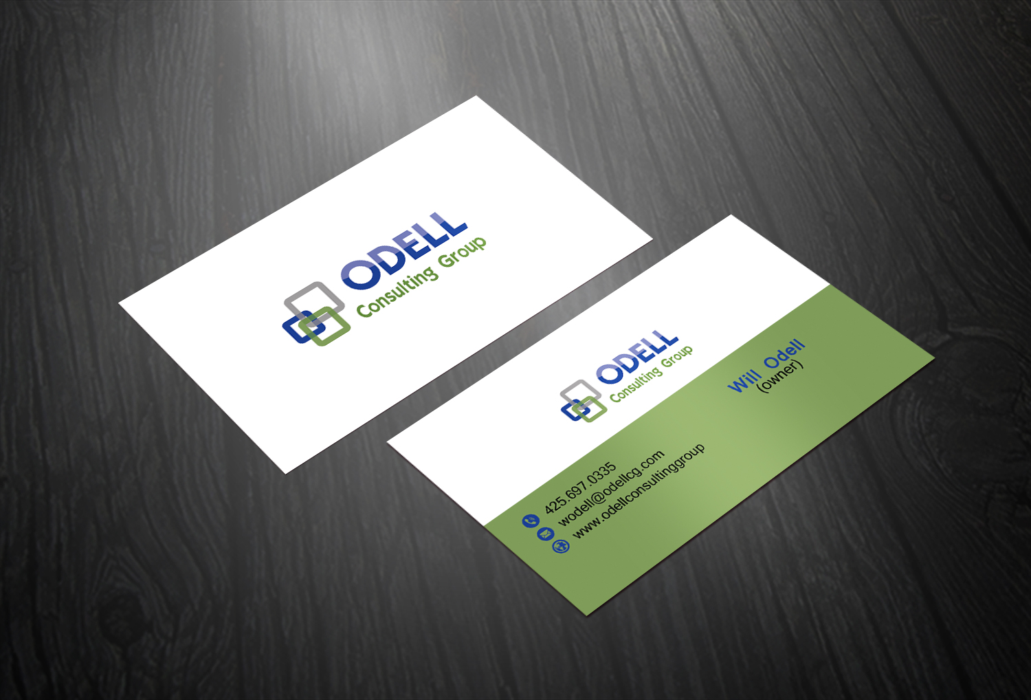 Business Card Design by Graphics Design Help for Odell Consulting Group | Design #23572295