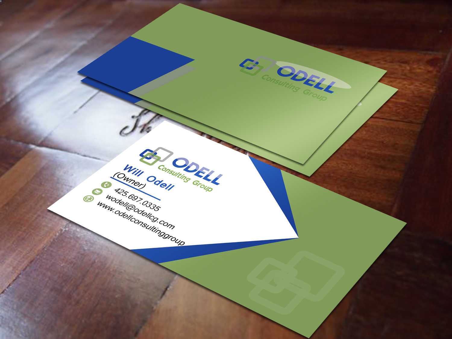 Business Card Design by Graphics Design Help for Odell Consulting Group | Design #23572307