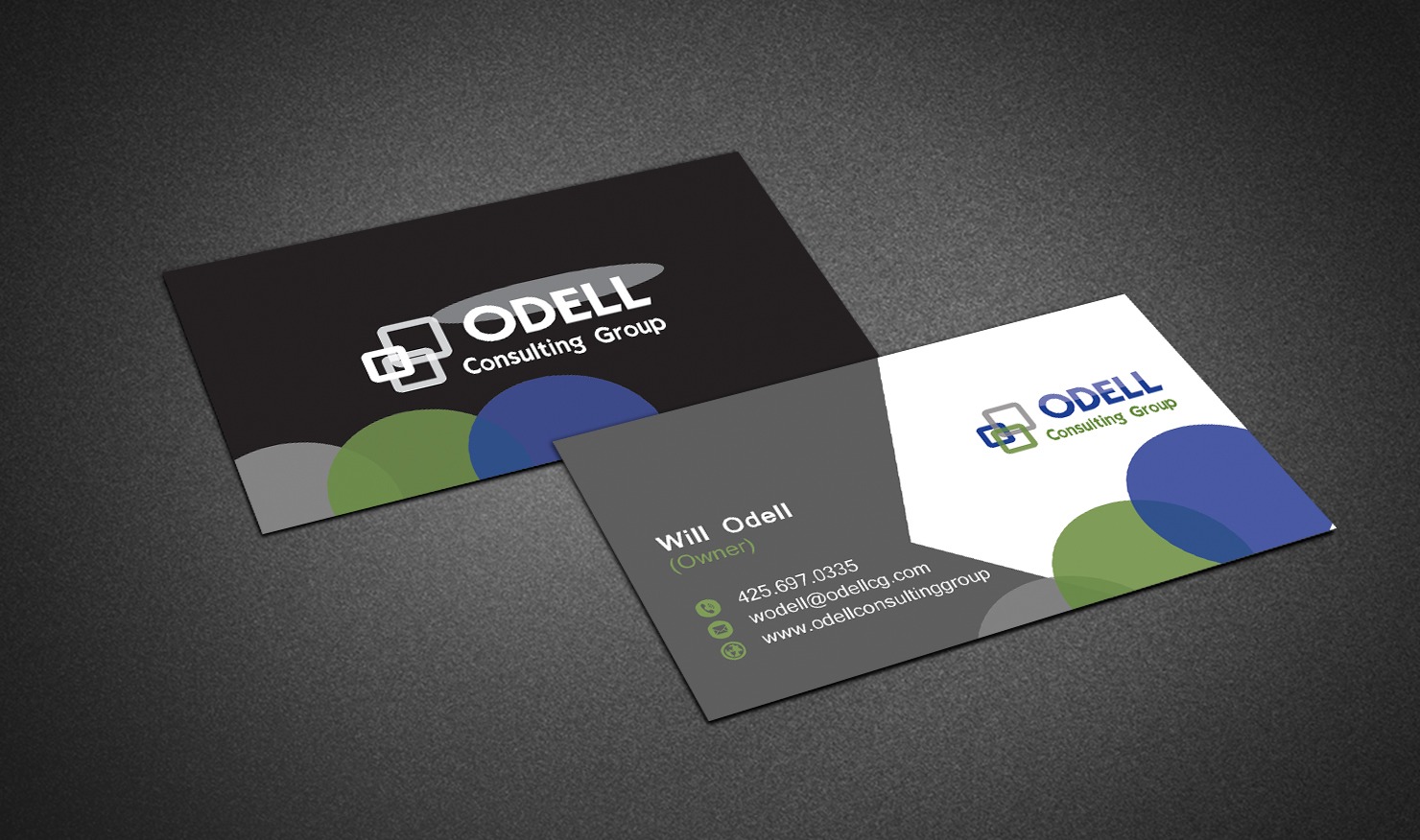 Business Card Design by Graphics Design Help for Odell Consulting Group | Design #23572331