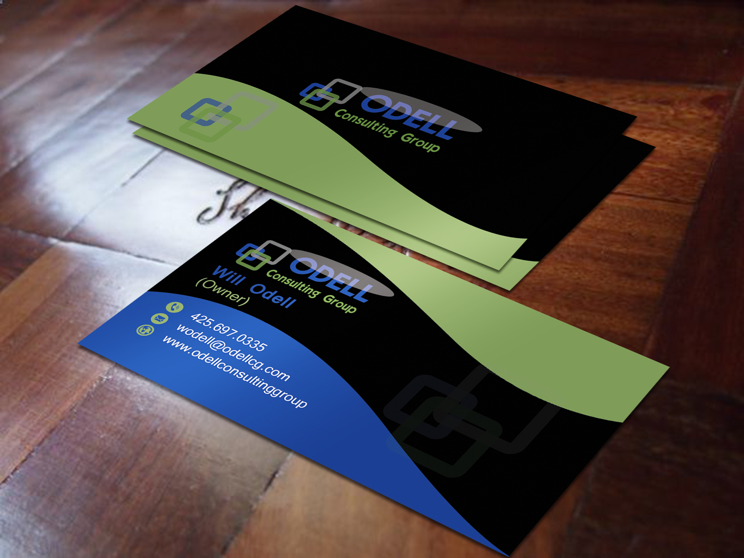 Business Card Design by Graphics Design Help for Odell Consulting Group | Design #23572333