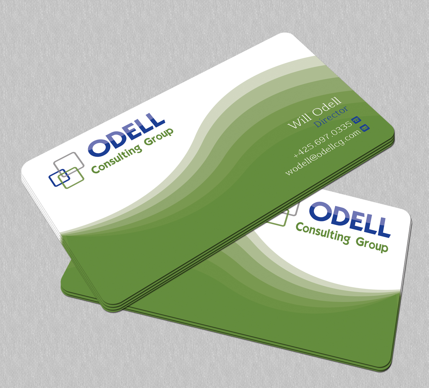Business Card Design by Graphics Design Help for Odell Consulting Group | Design #23572387