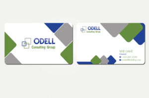 Diseño de Tarjeta de Presentación por Graphics Design Help para Odell Consulting Group | Diseño: #23572391