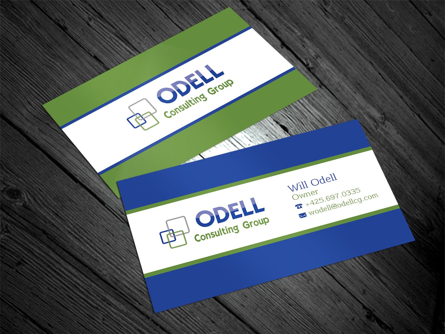Visitenkarten-Design von Graphics Design Help für Odell Consulting Group | Design #23572393